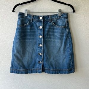 H&M Denim Mini Skirt